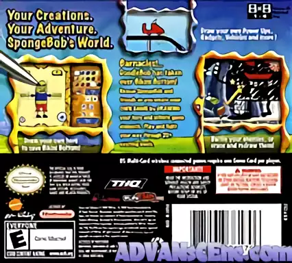 Image n° 2 - boxback : Drawn to Life - SpongeBob SquarePants Edition
